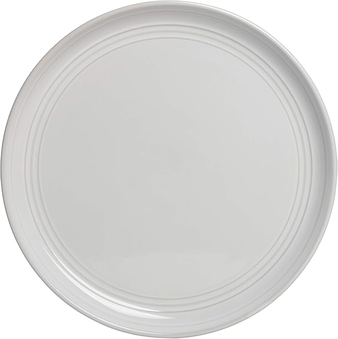 10 Strawberry Street Double Line 16 Piece Dinnerware Set, White